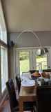 Brushed Metal Arc Floor Lamp - thumbnail 3 of 8