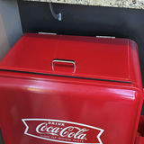 Coca-Cola Metal Cooler Chest - thumbnail 2 of 8