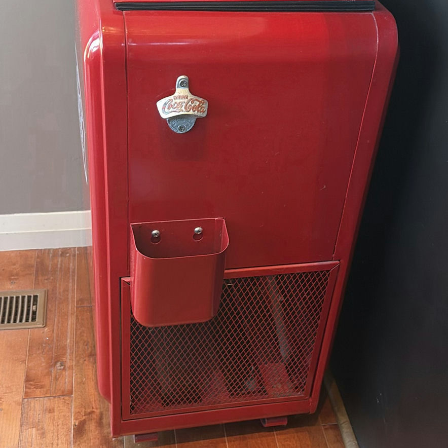 Coca-Cola Metal Cooler Chest - image 5 of 8
