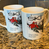 Assorted Ski and Bicycle Themed Mugs and Drinking Glasses - thumbnail 4 of 7