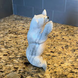 Carved Polar Bear Figurine - thumbnail 2 of 8