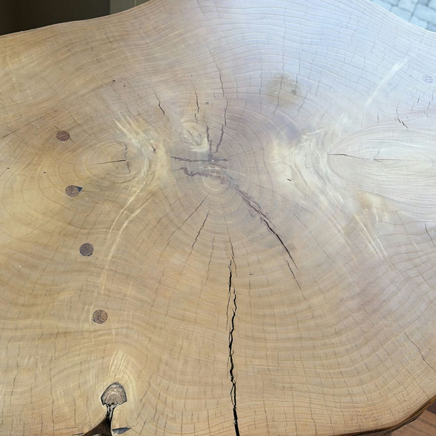 Live Edge Wooden Table - image 8 of 11