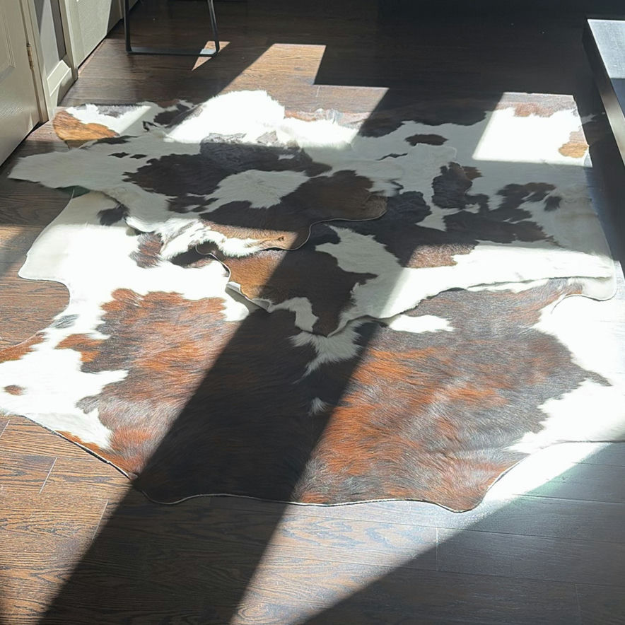 Three Cowhide Area Rugs - image 1 of 14