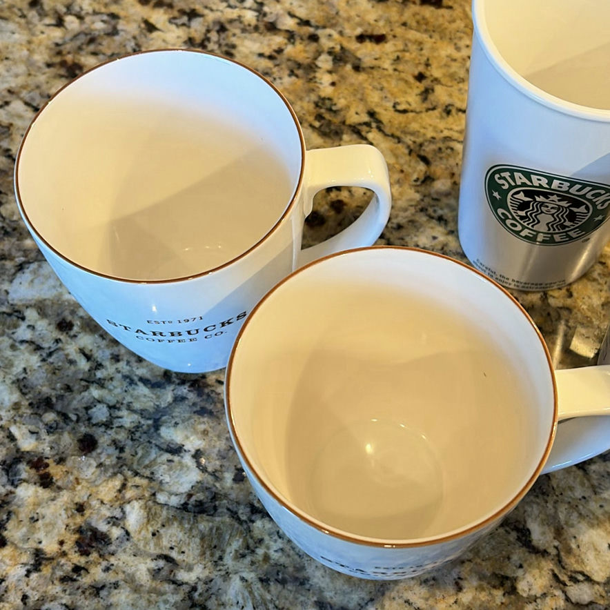 Set of Eight Starbucks Coffee Mugs and Cups - image 3 of 7