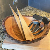 Beaver Valley Wooden Serving Boards, Bowl, and Salad Utensils - thumbnail 5 of 17