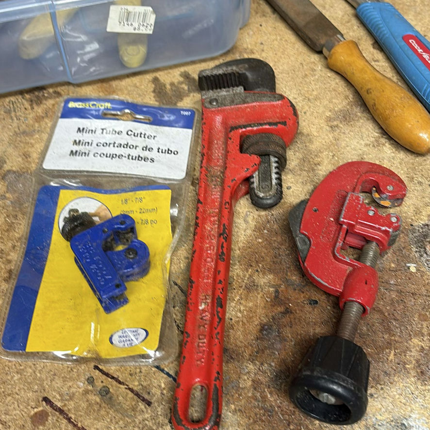 Assorted Hand Tools, Staple Gun, Work Light, and Tool Organizer - image 6 of 7