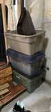 Plastic Storage Totes With Lids - thumbnail 1 of 4