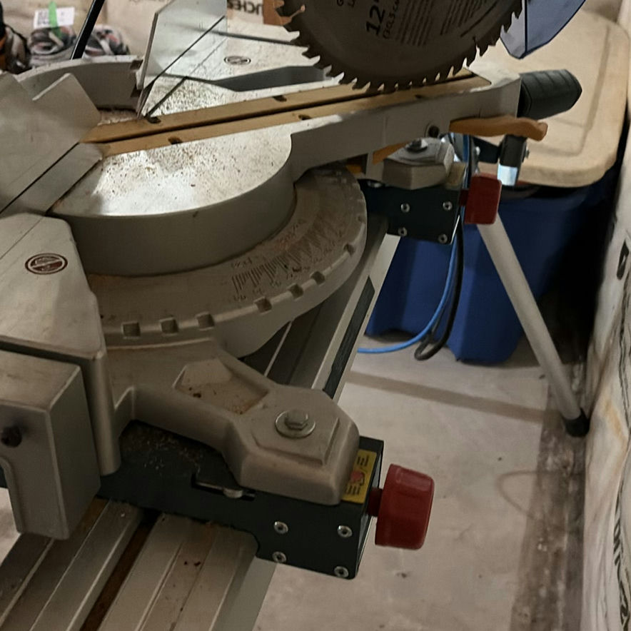 Bosch GTA3800 Miter Saw Stand and Mastercraft Maximum 12-Inch Sliding Compound Miter Saw - image 6 of 11