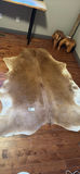 Brown and White Cowhide Rug - thumbnail 1 of 12