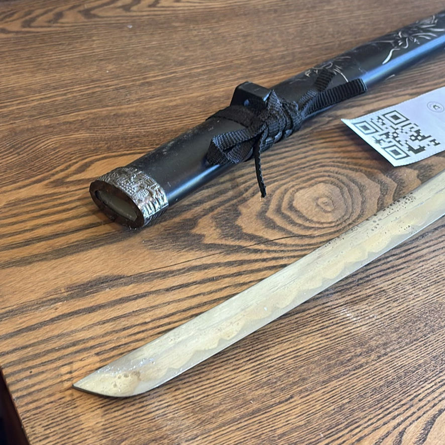 Decorative Samurai Sword and Short Sword Set - image 9 of 11
