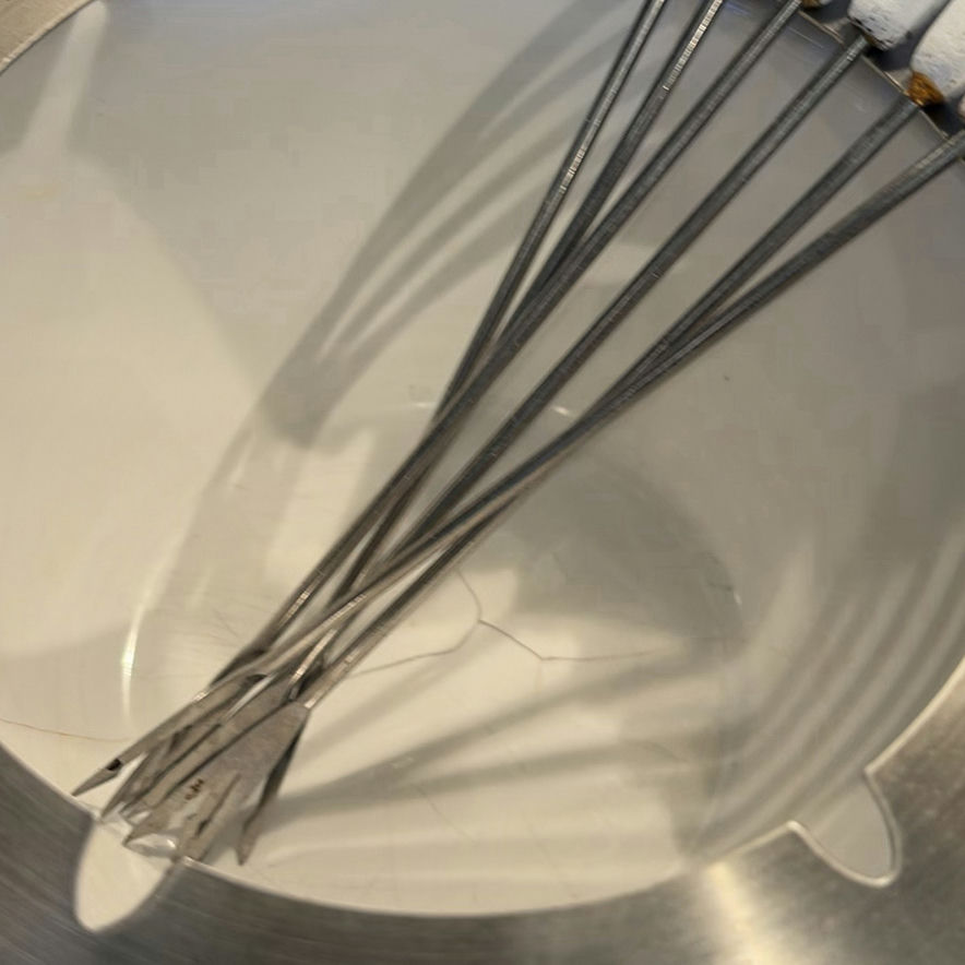 Fondue Pot Set, Mortar and Pestle, and Stainless Steel Dough Scraper - image 12 of 14