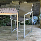 Outdoor Bar Table and Two Chairs - thumbnail 4 of 14