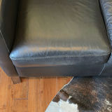 Black Three-Seat Leather Sofa - thumbnail 12 of 18