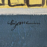Framed Abstract Painting - thumbnail 2 of 5