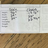 Outdoor Patio Bar Table and Two Chairs - thumbnail 14 of 14