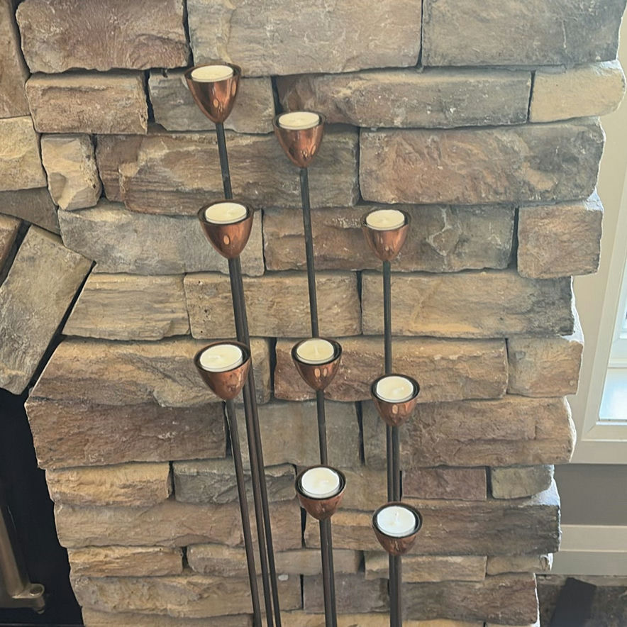 Metal Candle Holders Assortment - image 4 of 11