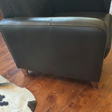 Black Leather Armchair - thumbnail 6 of 13