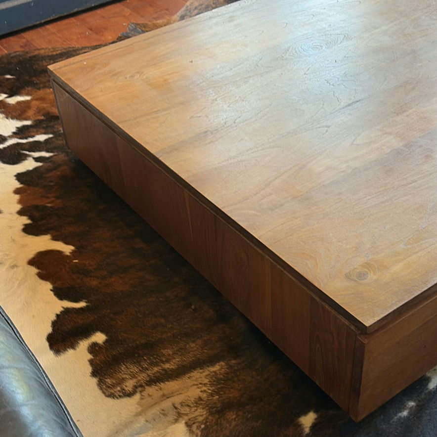 Wood Coffee Table with Storage Drawers - image 14 of 15