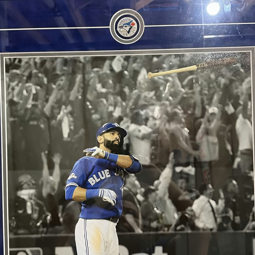 Framed José Bautista Toronto Blue Jays Bat Flip Print - image 2 of 10