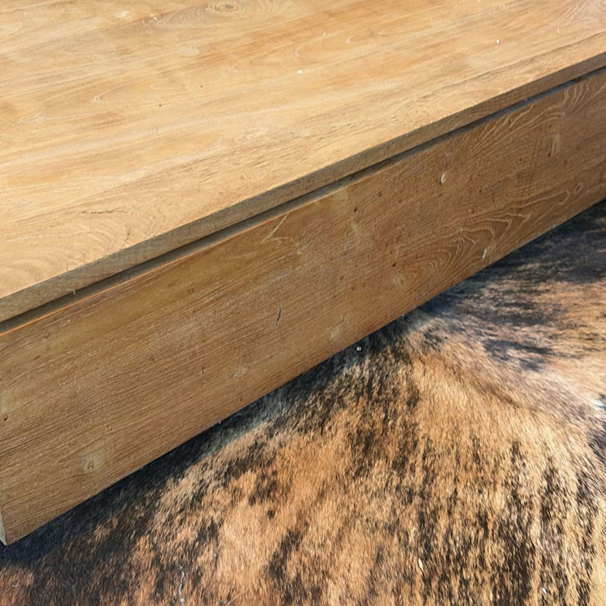 Wood Coffee Table with Storage Drawers - image 10 of 15