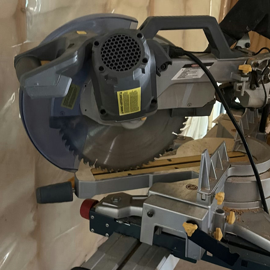 Bosch GTA3800 Miter Saw Stand and Mastercraft Maximum 12-Inch Sliding Compound Miter Saw - image 8 of 11