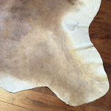 Brown and White Cowhide Rug - thumbnail 5 of 12