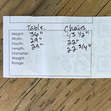 Outdoor Bar Table and Two Bar Chairs - thumbnail 12 of 12