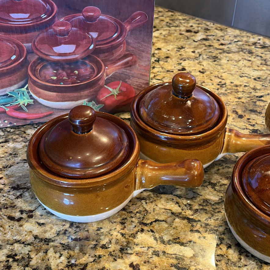 Set of 8 French Onion Soup Bowls - image 2 of 9
