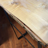 Two Live Edge Wood Console Tables - thumbnail 4 of 15
