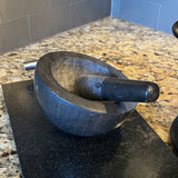 Fondue Pot Set, Mortar and Pestle, and Stainless Steel Dough Scraper - thumbnail 4 of 14