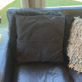 Decorative Faux Fur and Leather Throw Pillows - thumbnail 14 of 15
