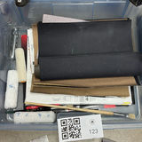 Painting and Drywall Tools with Paint Rollers and Sandpaper - thumbnail 4 of 9