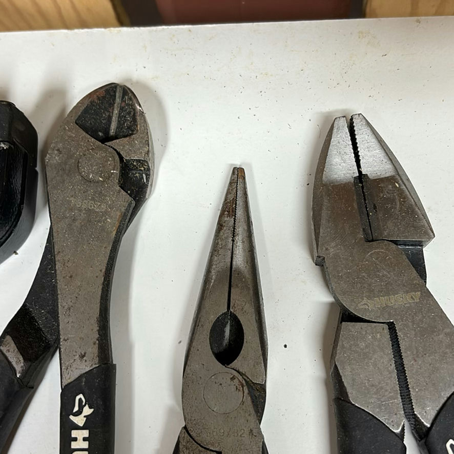 Bench Vise, Corner Clamps, and Husky Pliers Set - image 6 of 7