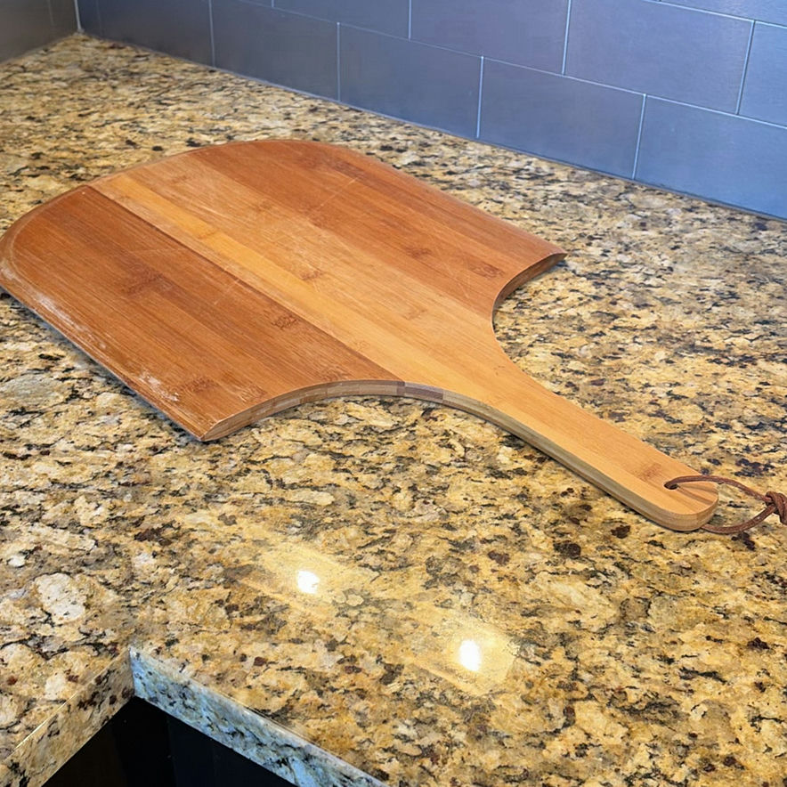 Wood Salad Bowl Set with Wooden and Stainless Steel Serving Utensils - image 10 of 13