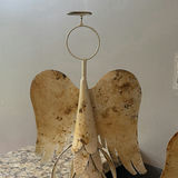 Rustic Holiday Decor Assortment with Angels, Reindeer, and Candle Holders - thumbnail 15 of 23