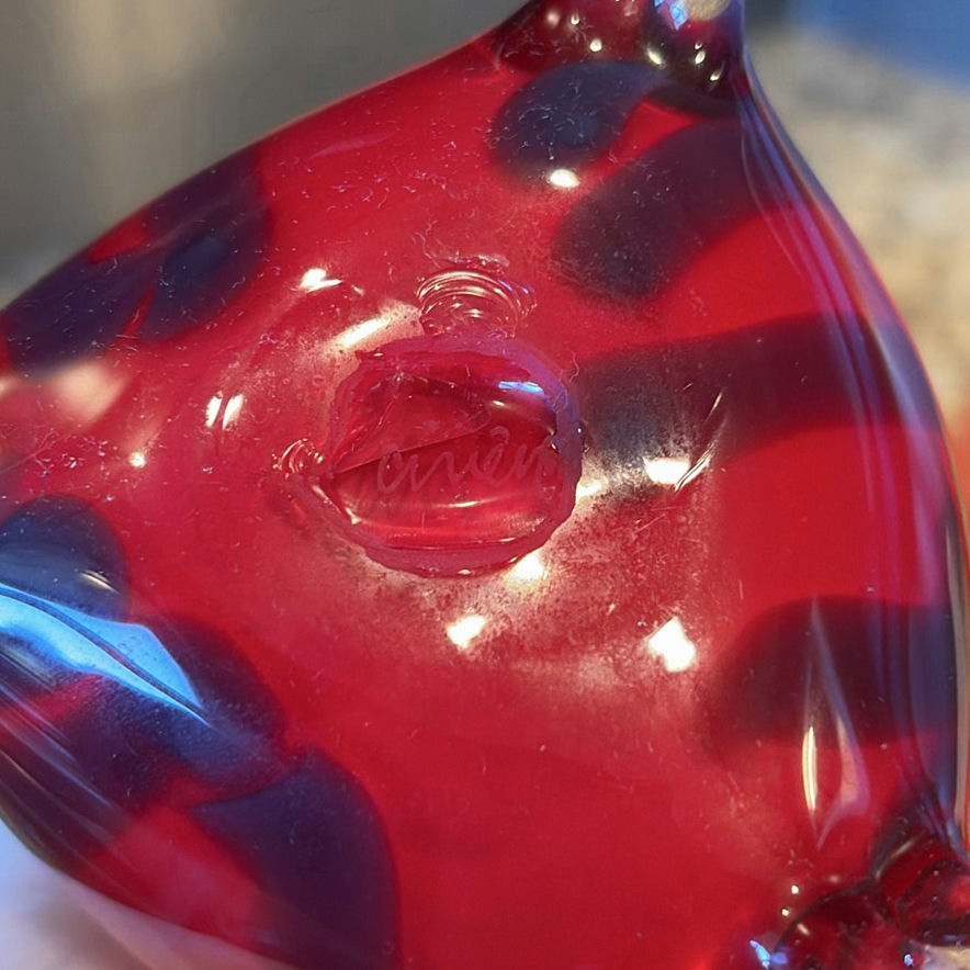 Set of Four Decorative Glass Vases - image 3 of 10