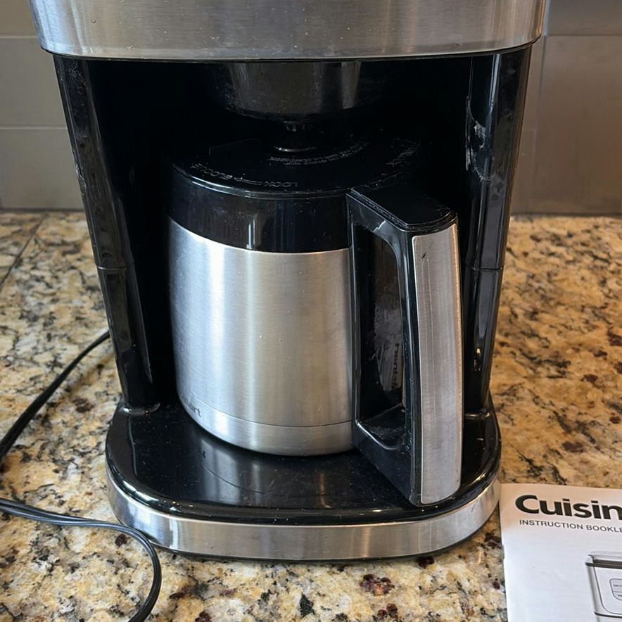 Cuisinart Coffee Maker with Thermal Carafe and Instruction Booklet - image 4 of 11