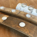 Wood Candle Holders and Metal Candle Snuffer - thumbnail 8 of 12