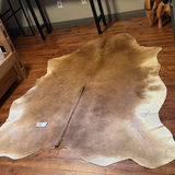 Brown and White Cowhide Rug - thumbnail 4 of 12