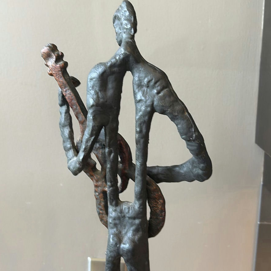 Abstract Musician Figurine Sculptures - image 8 of 9