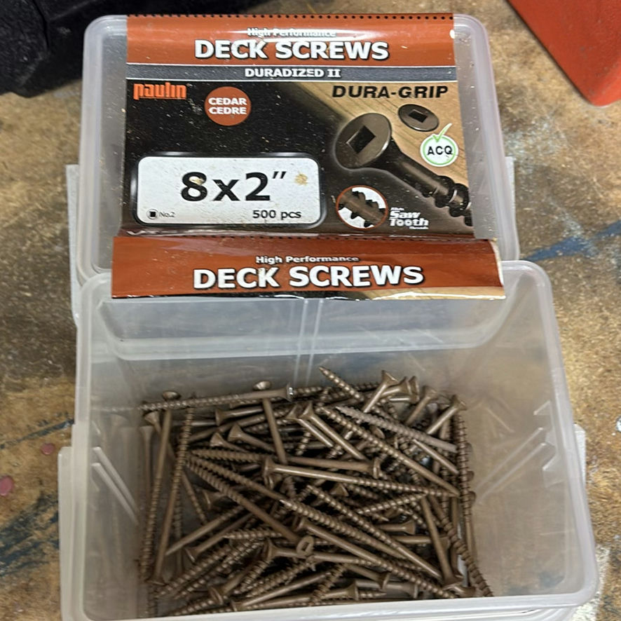 Assorted Screws, Nails, Eye Bolts, and Fastening Hardware - image 2 of 12