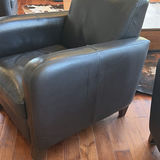 Black Leather Armchair - thumbnail 5 of 11