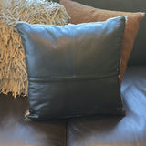 Decorative Faux Fur and Leather Throw Pillows - thumbnail 4 of 15