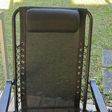 Three Black Reclining Patio Chairs - thumbnail 3 of 10