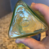 Set of Six Colored Handblown Glass Tumblers - thumbnail 6 of 7