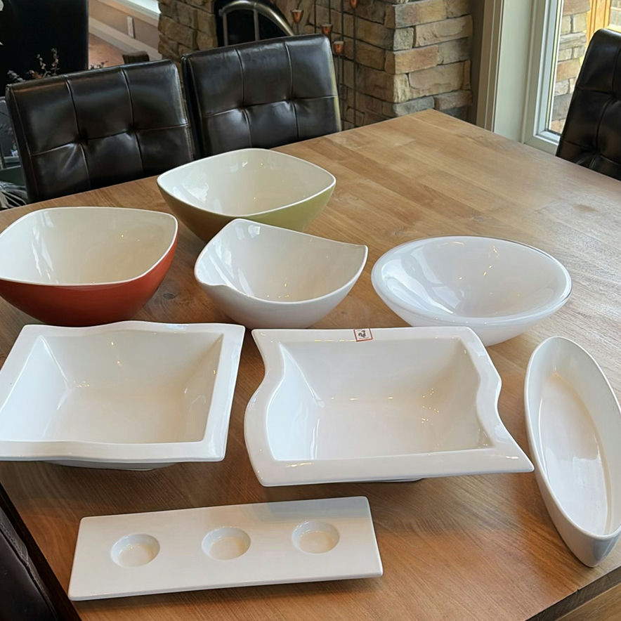 Assorted Ceramic Serving Bowls and Platters - image 1 of 14