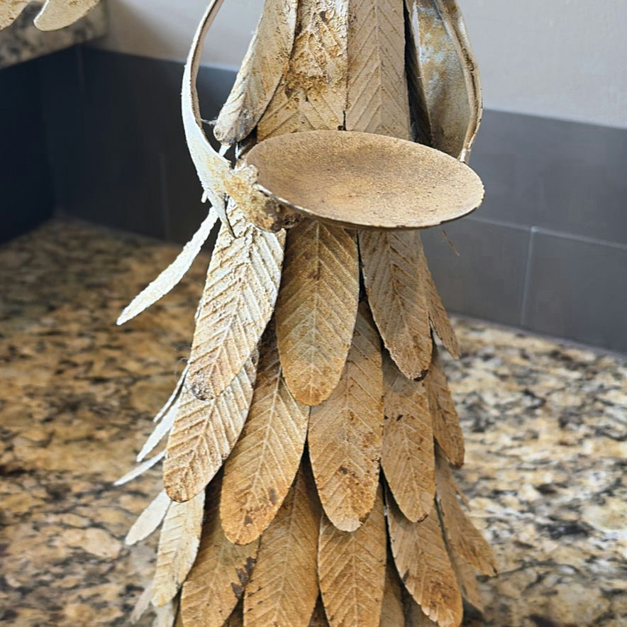 Rustic Holiday Decor Assortment with Angels, Reindeer, and Candle Holders - image 19 of 23