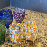 Assorted Hand-Blown Glass Cups and Decorative Glassware - thumbnail 3 of 10