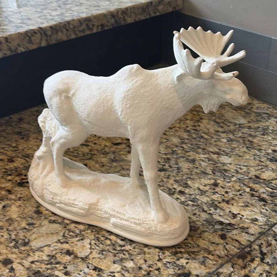 Decorative Moose & Dog Nutcracker - image 9 of 11