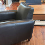 Black Leather Armchair - thumbnail 11 of 13